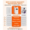 image:imageMakartt Cordless Nail Drill for Beginners Easy amp Safe Electric Nail File for Home DIY Low Vibration Quiet Control with LCD for Gel Removal Shaping amp Nail Care YEEYANYeeyan White