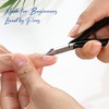 image:imageMakartt Cuticle Nippers Pink Cuticle Trimmer Extremely Sharp Full Jaw Cuticle Remover Nail Care for Manicure Home Salon Use Pack of 11pcBlack Cuticle Nipper