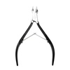 image:imageMakartt Cuticle Nippers Pink Cuticle Trimmer Extremely Sharp Full Jaw Cuticle Remover Nail Care for Manicure Home Salon Use Pack of 11pcBlack Cuticle Nipper