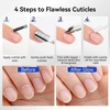 image:imageMakartt Cuticle Nippers Pink Cuticle Trimmer Extremely Sharp Full Jaw Cuticle Remover Nail Care for Manicure Home Salon Use Pack of 12pcsBlack Cuticle Nippers