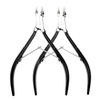image:imageMakartt Cuticle Nippers Pink Cuticle Trimmer Extremely Sharp Full Jaw Cuticle Remover Nail Care for Manicure Home Salon Use Pack of 12pcsBlack Cuticle Nippers