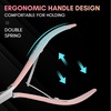 image:imageMakartt Cuticle Nippers Pink Cuticle Trimmer Extremely Sharp Full Jaw Cuticle Remover Nail Care for Manicure Home Salon Use Pack of 1Pink Cuticle Nippers 1 Pack