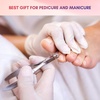 image:imageMakartt Cuticle Nippers Pink Cuticle Trimmer Extremely Sharp Full Jaw Cuticle Remover Nail Care for Manicure Home Salon Use Pack of 1Silver Cuticle Nippers 1 Pack