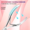 image:imageMakartt Cuticle Nippers Pink Cuticle Trimmer Extremely Sharp Full Jaw Cuticle Remover Nail Care for Manicure Home Salon Use Pack of 1Silver Cuticle Nippers 1 Pack