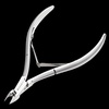 image:imageMakartt Cuticle Nippers Pink Cuticle Trimmer Extremely Sharp Full Jaw Cuticle Remover Nail Care for Manicure Home Salon Use Pack of 1Silver Cuticle Nippers 1 Pack
