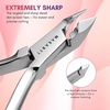 image:imageMakartt Cuticle Nippers Pink Cuticle Trimmer Extremely Sharp Full Jaw Cuticle Remover Nail Care for Manicure Home Salon Use Pack of 1Silver Cuticle Nippers 1 Pack