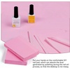image:imageMakartt Disposable Nail Mats 50 Pcs 3Ply Absorbent Nail Table Pads with PE Backing 18 x 13 Nail Desk Protection for Manicure Pedicure Acrylic Gel Practice Salon amp Home DIY PinkPink