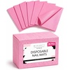 image:imageMakartt Disposable Nail Mats 50 Pcs 3Ply Absorbent Nail Table Pads with PE Backing 18 x 13 Nail Desk Protection for Manicure Pedicure Acrylic Gel Practice Salon amp Home DIY PinkPink
