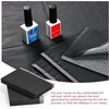 image:imageMakartt Disposable Nail Mats 50 Pcs 3Ply Absorbent Nail Table Pads with PE Backing 18 x 13 Nail Desk Protection for Manicure Pedicure Acrylic Gel Practice Salon amp Home DIY PinkBlack