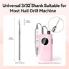 image:imageMakartt Flame Cuticle Nail Drill Bit  332 Shank Tungsten Carbide Bit for Nail Drill Machine Professional Shape Bit for Cuticle Cleaning Smooth Gel NailsSidewall Dead Skin amp Nail Prep SilverCuticle Drill Bit