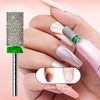 image:imageMakartt Flame Cuticle Nail Drill Bit  332 Shank Tungsten Carbide Bit for Nail Drill Machine Professional Shape Bit for Cuticle Cleaning Smooth Gel NailsSidewall Dead Skin amp Nail Prep SilverDiamond Barrel BitC