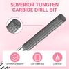 image:imageMakartt Flame Cuticle Nail Drill Bit  332 Shank Tungsten Carbide Bit for Nail Drill Machine Professional Shape Bit for Cuticle Cleaning Smooth Gel NailsSidewall Dead Skin amp Nail Prep Silver2 Pcs Nail Buffer Bit3XF
