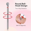 image:imageMakartt Flame Cuticle Nail Drill Bit  332 Shank Tungsten Carbide Bit for Nail Drill Machine Professional Shape Bit for Cuticle Cleaning Smooth Gel NailsSidewall Dead Skin amp Nail Prep SilverSilverF