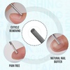image:imageMakartt Flame Cuticle Nail Drill Bit  332 Shank Tungsten Carbide Bit for Nail Drill Machine Professional Shape Bit for Cuticle Cleaning Smooth Gel NailsSidewall Dead Skin amp Nail Prep SilverNail Buffer Bit3XF