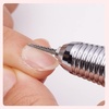 image:imageMakartt Flame Cuticle Nail Drill Bit  332 Shank Tungsten Carbide Bit for Nail Drill Machine Professional Shape Bit for Cuticle Cleaning Smooth Gel NailsSidewall Dead Skin amp Nail Prep SilverNeedle shapeF