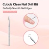 image:imageMakartt Flame Cuticle Nail Drill Bit  332 Shank Tungsten Carbide Bit for Nail Drill Machine Professional Shape Bit for Cuticle Cleaning Smooth Gel NailsSidewall Dead Skin amp Nail Prep SilverCuticle Drill Bit