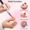 image:imageMakartt Flame Cuticle Nail Drill Bit  332 Shank Tungsten Carbide Bit for Nail Drill Machine Professional Shape Bit for Cuticle Cleaning Smooth Gel NailsSidewall Dead Skin amp Nail Prep SilverSilverF