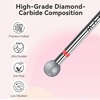 image:imageMakartt Flame Cuticle Nail Drill Bit  332 Shank Tungsten Carbide Bit for Nail Drill Machine Professional Shape Bit for Cuticle Cleaning Smooth Gel NailsSidewall Dead Skin amp Nail Prep SilverSilverF