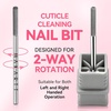 image:imageMakartt Flame Cuticle Nail Drill Bit  332 Shank Tungsten Carbide Bit for Nail Drill Machine Professional Shape Bit for Cuticle Cleaning Smooth Gel NailsSidewall Dead Skin amp Nail Prep Silver2 Pcs Nail Buffer Bit3XF