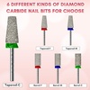 image:imageMakartt Flame Cuticle Nail Drill Bit  332 Shank Tungsten Carbide Bit for Nail Drill Machine Professional Shape Bit for Cuticle Cleaning Smooth Gel NailsSidewall Dead Skin amp Nail Prep SilverDiamond Tapered BitC