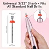 image:imageMakartt Flame Cuticle Nail Drill Bit  332 Shank Tungsten Carbide Bit for Nail Drill Machine Professional Shape Bit for Cuticle Cleaning Smooth Gel NailsSidewall Dead Skin amp Nail Prep SilverSilverF
