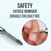 image:imageMakartt Flame Cuticle Nail Drill Bit  332 Shank Tungsten Carbide Bit for Nail Drill Machine Professional Shape Bit for Cuticle Cleaning Smooth Gel NailsSidewall Dead Skin amp Nail Prep SilverSafety Needle Bit