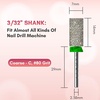 image:imageMakartt Flame Cuticle Nail Drill Bit  332 Shank Tungsten Carbide Bit for Nail Drill Machine Professional Shape Bit for Cuticle Cleaning Smooth Gel NailsSidewall Dead Skin amp Nail Prep SilverDiamond Barrel BitC