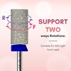 image:imageMakartt Flame Cuticle Nail Drill Bit  332 Shank Tungsten Carbide Bit for Nail Drill Machine Professional Shape Bit for Cuticle Cleaning Smooth Gel NailsSidewall Dead Skin amp Nail Prep SilverDiamond Barrel BitM