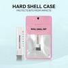 image:imageMakartt Flame Cuticle Nail Drill Bit  332 Shank Tungsten Carbide Bit for Nail Drill Machine Professional Shape Bit for Cuticle Cleaning Smooth Gel NailsSidewall Dead Skin amp Nail Prep SilverNail Buffer Bit3XF