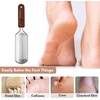 image:imageMakartt Foot File Colossal Foot Scrubber Metal Foot Spa Pedicure Tools Callus Remover for Feet Dead Skin Care Removers Scraper Professional Rasp Callus Shaver RemovalBrown Foot File