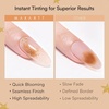 image:imageMakartt Gel Nail Polish Liner Set 8ML 2 Colors White and Black for French Nail Art French Tips Swirls DIY Manicure Soak Off UV Curing with Thin BrushClear Blooming Gel