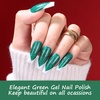 image:imageMakartt Gel Nail Polish Liner Set 8ML 2 Colors White and Black for French Nail Art French Tips Swirls DIY Manicure Soak Off UV Curing with Thin BrushGreen