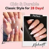 image:imageMakartt Gel Nail Polish Liner Set 8ML 2 Colors White and Black for French Nail Art French Tips Swirls DIY Manicure Soak Off UV Curing with Thin BrushWhite Liner Gel Polish