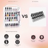 image:imageMakartt Gel Nail Polish Organizer Clear Storage Case Holder for 60 Bottles Large Compartment SpaceSaving Travel Carry Colors DisplayClear 60 bottles