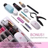image:imageMakartt Gel Nail Polish Organizer Clear Storage Case Holder for 60 Bottles Large Compartment SpaceSaving Travel Carry Colors DisplayClear 60 bottles