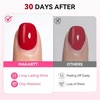 image:imageMakartt Gel Top and Base Coat Set 2 PCS 15ml No Wipe Upgrade DiamondShine LongLasting Base and Top Coat Gel Nail Polish Soak Off UV LED Lamp Needed Home DIY Gift WomenClear Base Coat 1 Pcs