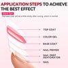 image:imageMakartt Gel Top and Base Coat Set 2 PCS 15ml No Wipe Upgrade DiamondShine LongLasting Base and Top Coat Gel Nail Polish Soak Off UV LED Lamp Needed Home DIY Gift WomenClear Top Coat 1 Pcs