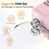 image:imageMakartt Gel Top and Base Coat Set 2 PCS 15ml No Wipe Upgrade DiamondShine LongLasting Base and Top Coat Gel Nail Polish Soak Off UV LED Lamp Needed Home DIY Gift WomenTop  Base  Builder Kit 3 Pcs