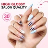 image:imageMakartt Gel Top and Base Coat Set 2 PCS 15ml No Wipe Upgrade DiamondShine LongLasting Base and Top Coat Gel Nail Polish Soak Off UV LED Lamp Needed Home DIY Gift WomenClear Top Coat 1 Pcs