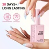 image:imageMakartt Gel Top and Base Coat Set 2 PCS 15ml No Wipe Upgrade DiamondShine LongLasting Base and Top Coat Gel Nail Polish Soak Off UV LED Lamp Needed Home DIY Gift WomenClear Top Coat 2 Pcs