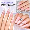 image:imageMakartt Gel Top and Base Coat Set 2 PCS 15ml No Wipe Upgrade DiamondShine LongLasting Base and Top Coat Gel Nail Polish Soak Off UV LED Lamp Needed Home DIY Gift WomenBase and Top Coat Kit 2 Pcs