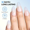 image:imageMakartt HemaFree Gel Top and Base Coat Set 2 PCS 15ml No Wipe Upgraded Mild Formula DiamondShine LongLasting Base and Top Coat Gel Nail Polish Soak Off UV LED Lamp Needed Home DIY Gift WomenClear Glitter Top Coat 1 Pcs