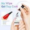 image:imageMakartt HemaFree Gel Top and Base Coat Set 2 PCS 15ml No Wipe Upgraded Mild Formula DiamondShine LongLasting Base and Top Coat Gel Nail Polish Soak Off UV LED Lamp Needed Home DIY Gift WomenTop Coat 2 Pcs
