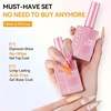image:imageMakartt HemaFree Gel Top and Base Coat Set 2 PCS 15ml No Wipe Upgraded Mild Formula DiamondShine LongLasting Base and Top Coat Gel Nail Polish Soak Off UV LED Lamp Needed Home DIY Gift WomenHemafree Base  Top Coat 2 Pcs