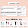 image:imageMakartt HemaFree Gel Top and Base Coat Set 2 PCS 15ml No Wipe Upgraded Mild Formula DiamondShine LongLasting Base and Top Coat Gel Nail Polish Soak Off UV LED Lamp Needed Home DIY Gift WomenTop Coat for Chrome Nail Powder 1 Pcs