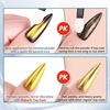 image:imageMakartt HemaFree Gel Top and Base Coat Set 2 PCS 15ml No Wipe Upgraded Mild Formula DiamondShine LongLasting Base and Top Coat Gel Nail Polish Soak Off UV LED Lamp Needed Home DIY Gift WomenTop Coat for Chrome Nail Powder 2 Pcs