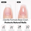 image:imageMakartt HemaFree Gel Top and Base Coat Set 2 PCS 15ml No Wipe Upgraded Mild Formula DiamondShine LongLasting Base and Top Coat Gel Nail Polish Soak Off UV LED Lamp Needed Home DIY Gift WomenTop  Base  Builder 3 Pcs