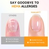 image:imageMakartt HemaFree Gel Top and Base Coat Set 2 PCS 15ml No Wipe Upgraded Mild Formula DiamondShine LongLasting Base and Top Coat Gel Nail Polish Soak Off UV LED Lamp Needed Home DIY Gift WomenHemafree Base  Top Coat 2 Pcs