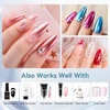 image:imageMakartt HemaFree Gel Top and Base Coat Set 2 PCS 15ml No Wipe Upgraded Mild Formula DiamondShine LongLasting Base and Top Coat Gel Nail Polish Soak Off UV LED Lamp Needed Home DIY Gift WomenTop Coat for Chrome Nail Powder 2 Pcs