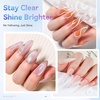 image:imageMakartt HemaFree Gel Top and Base Coat Set 2 PCS 15ml No Wipe Upgraded Mild Formula DiamondShine LongLasting Base and Top Coat Gel Nail Polish Soak Off UV LED Lamp Needed Home DIY Gift WomenBase  Top Coat 2 Pcs